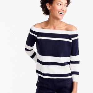 Striped JCrew Sweater
